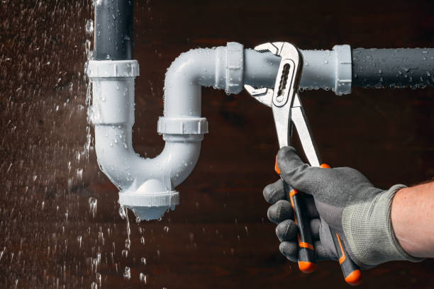 Professional Plumbing technician working in Newark, IL